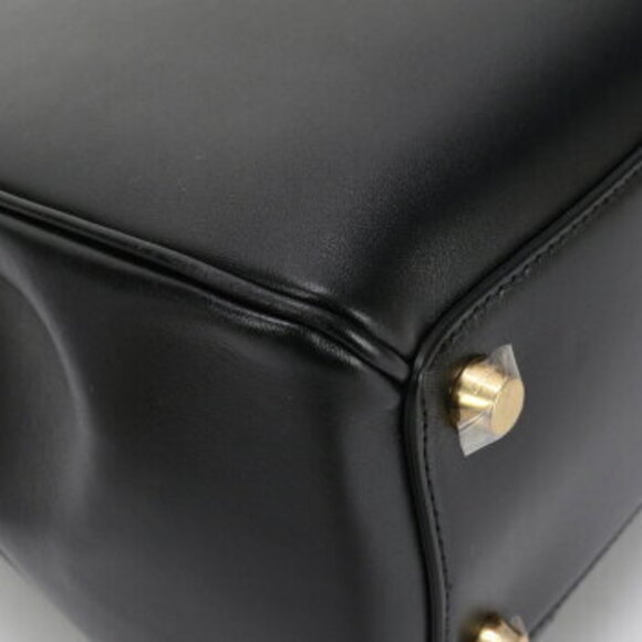 Celine Sze Leather Crossbody Bag Handbag Black - Picture 10 of 14